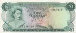 4420 - Bahamas (Elisabeth II) 1 Dolar - P.35.a - FE