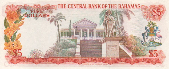 Bahamas P37b rev