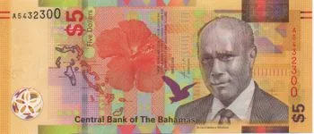 4432 - Bahamas (2020) 5 Dolares - P.W78A - FE