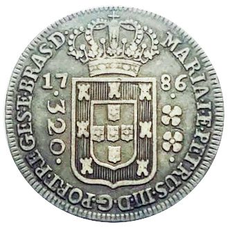 2775 - 320 Réis 1796 - Coroa baixa - P.320 - MBC/S