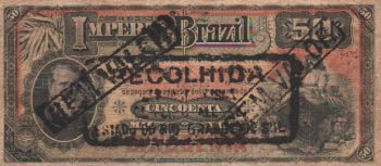 1026 - 50000 Réis 6a.estampa - (c/carimbo "Recolhida") - R.055 - BC/MBC