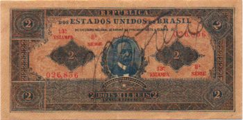 1054 - 2000 Réis 13a.estampa - R.086 - S