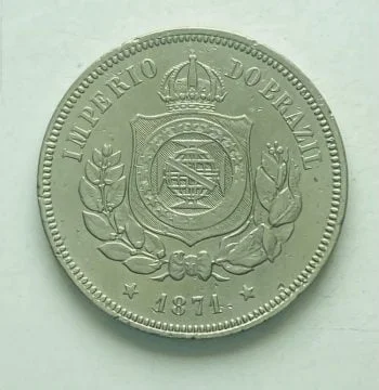 3501 - 100 Réis 1871 - V.002 - S