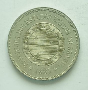 3559 - 100 Réis 1889 - República - V.036 - FC