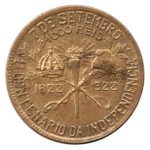 3691- 1000 Réis 1922 - Centenário da Independência -  BBASIL - V.123.a - S