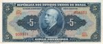 1232 - 5 Cruzeiros Est.1a. - Autografada - C.017 - FE