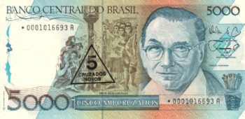 1718 - 5 Cruza.Nov. Nobrega/Camões c/* - C.200a - FE