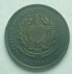 3434 - 20	Réis	1900 - reverso inclinado - B.806.i - MBC/S