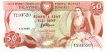 4790 - Chipre - 50 Cents - P.52 - FE