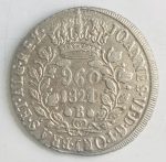 3193 - 960 réis 1821 B - Data emendada - var.2B - P.463 - MBC/S