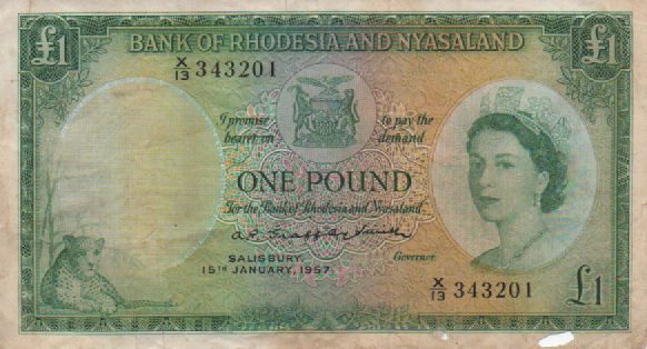 Rhodesia & Nyasaland P21a