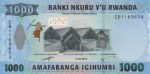 5925 - Rwanda 1000 Francos - P.39.b - FE