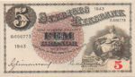 6113 - Suécia - 5 Kronor - P.33 - FE