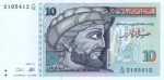 6004 - Tunisia 10 Dinars - P.87 - FE