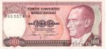 6014 - Turquia (Ataturk) 100 Liras - P.194.b - FE