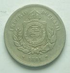 3522 - 100 Réis 1884 - V.014 - MBC/S