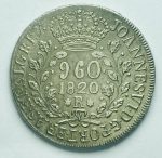 3232 - 960 réis 1820 R-PC 7A - P.478 - S