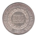 2923 - 1000 Réis 1859 - P.607.a - S