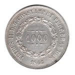 2945 - 1000 Réis 1866 - P.614 - S