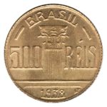 3734 - 500 Réis 1938 - V.155 - S/FC
