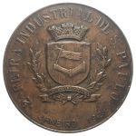 8842 - 2a. Feira Industrial de São Paulo - (Premial) - Bronze - 1928A07B - S