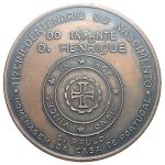 8882 - 11o.Cinquentenário do nascimento do Infante D. Henrique * Homenagem da Casa de Portugal de SP  - Cobre - 1944A15C - S