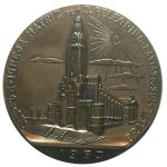 8921 - Igreja Matriz de S. Pelegrino - Caxias do Sul - Bronze - 1953A07B - S