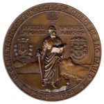 8930- Sociedade Numismática Brasileira - IV Centenário da Fundação de São Paulo - Bronze - 1954A01B - S/FC