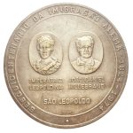 9067 - Sesquicentenário da Imigração Alemã - São Leopoldo * Biênio da Imigração e Colonização - Bronze Prateado - 1975A05BP - S