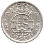 6601 - Angola	10 Escudos 1955 - Km.73 - MBC/S