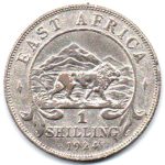 6666 - África Oriental Britânica - 1 Shilling 1924 - Km.21 - MBC