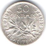 6699 - França 50 Centimes 1898 - Km.854 - S