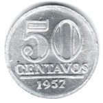 3873 - 50	Centavos 1957 - V.269 - S/FC