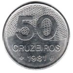 3958 - 50	Cruzeiros	1981 - V.368 - S/FC