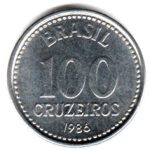 3964 - 100 Cruzeiros 1986 - V.375 - FC