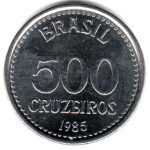 3967 - 500 Cruzeiros 1985 - V.378 - FC