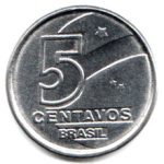 3973 - 5 Centavos 1990 - V.407 - FC