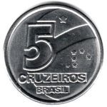 3981 - 5 Cruzeiros 1991 - V.415 - FC