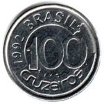 3987 - 100 Cruzeiros 1992 - V.423 - FC