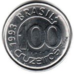 3988 - 100 Cruzeiros 1993 - V.424 - FC