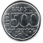 3989 - 500 Cruzeiros 1992 - V.425 - FC