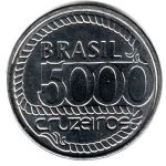 3993 - 5000 Cruzeiros 1992 - Bicentenário da Inconfidência Mineira - V.429 - FC