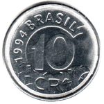 3997 - 10	Cruzeiros Reais 1994 - V.433 - FC
