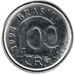 4000 - 100 Cruzeiros Reais 1994 - V.437 - FC