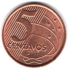 4060 - 5 Centavos 2017 - V.483 - FC