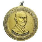 9076 - 78o. Aniversário do E. C. Pinheiros * Centenário do nascimento de Hans Nobiling - Fundador - Bronze - 1977A13B - S/FC