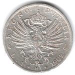 6895 - Itália 1 Lira 1907R - Km.32 - MBC/S
