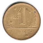 3825 - 1 Cruzeiro1944 - s/sigla - V.226.a - S