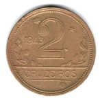 3839 - 2 Cruzeiros 1943 - V.239 - S/FC