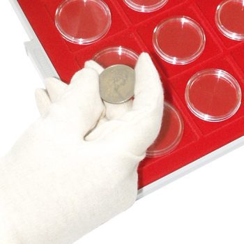 9866 - Par de luvas para manipulação de moedas - ref. 8042